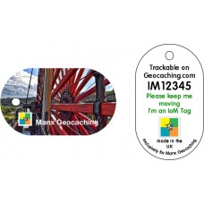 Isle of Man tag - Laxey Wheel